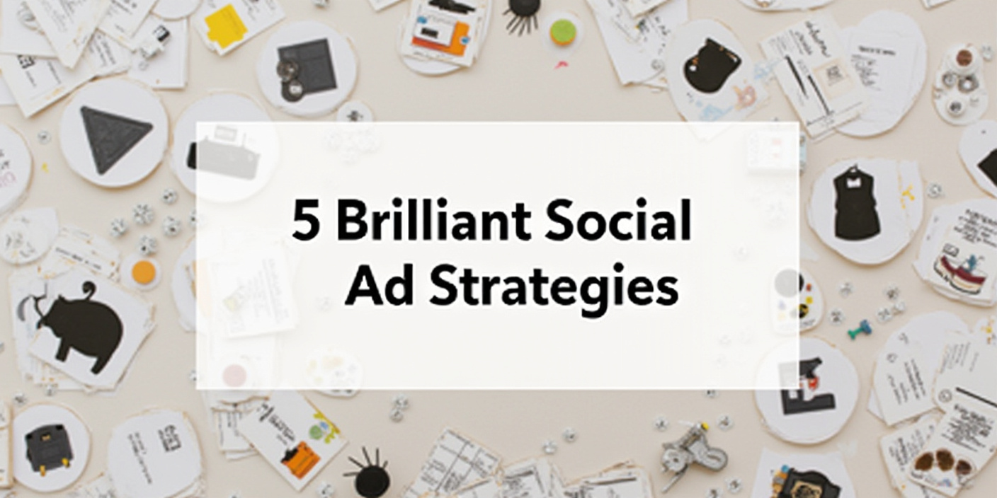 Brilliant social ad strategies to outsmart competitors