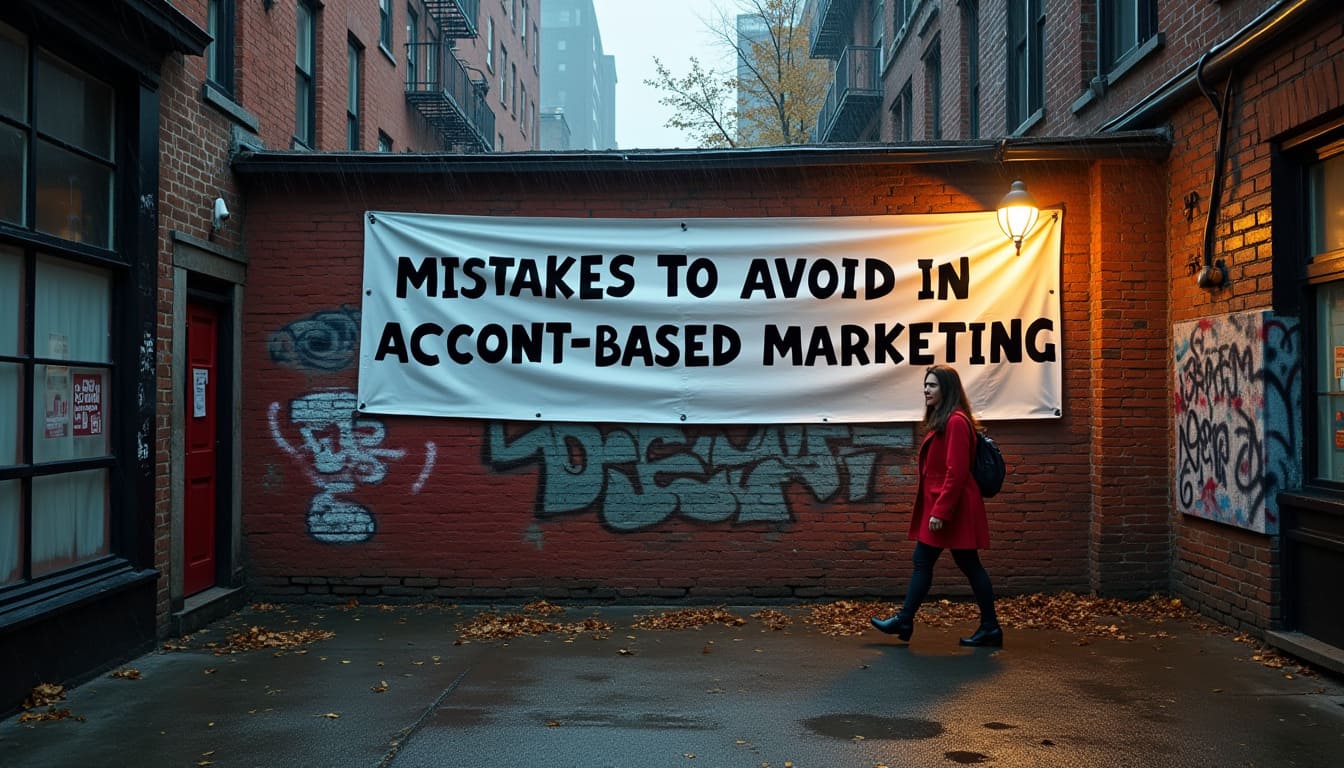 Common mistakes to avoid in account-based marketing